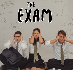 THE EXAM  &laquo;&Omicron;&iota; &Epsilon;&xi;&epsilon;&tau;ά&sigma;&epsilon;&iota;&sigmaf; &pi;&omicron;&upsilon; &kappa;ό&beta;&omicron;&upsilon;&nu; &tau;&eta;&nu; &alpha;&nu;ά&sigma;&alpha;...&raquo; &sigma;&epsilon;   &Sigma;&kappa;&eta;&nu;&omicron;&theta;&epsilon;&sigma;ί&alpha;  &Nu;&iota;&kappa;&omicron;&rho;έ&sigma;&tau;&eta;&sigmaf; &Chi;&alpha;&nu;&iota;&omega;&tau;ά&kappa;&eta;&sigmaf;