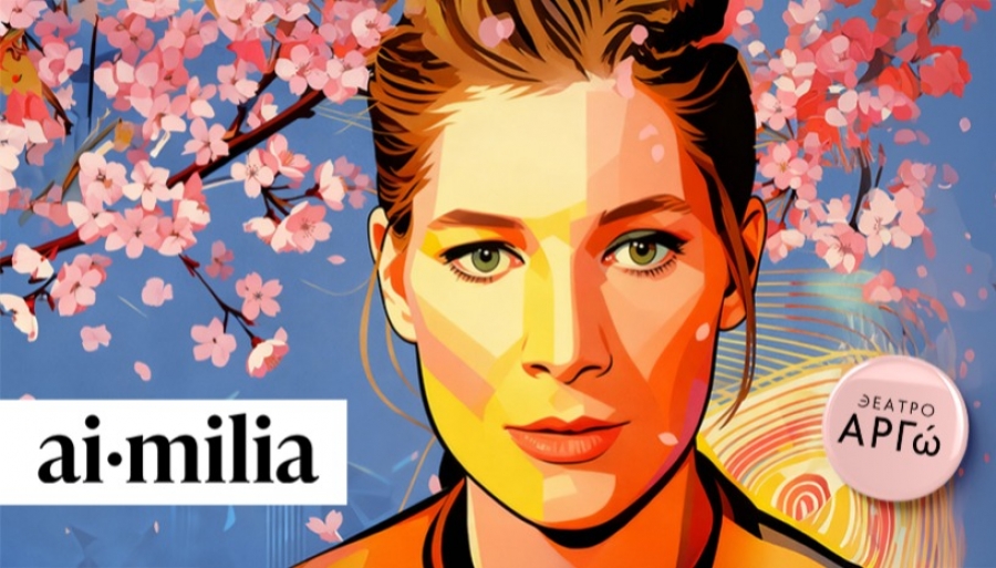 &Epsilon;ί&delta;&alpha;&mu;&epsilon; &tau;&eta;&nu; &pi;&alpha;&rho;ά&sigma;&tau;&alpha;&sigma;&eta; &ldquo;AI‧MILIA&rdquo; &sigma;&tau;&omicron; &theta;έ&alpha;&tau;&rho;&omicron; &Alpha;&rho;&gamma;ώ