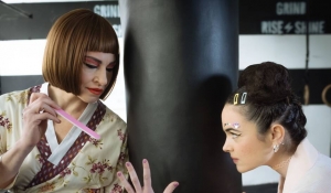 &Epsilon;ί&delta;&alpha;&mu;&epsilon; &tau;&eta;&nu; &pi;&alpha;&rho;ά&sigma;&tau;&alpha;&sigma;&eta; &Nu;&upsilon;&chi;&iota;ά&nu;&gamma;&kappa; &sigma;&tau;&omicron; &theta;έ&alpha;&tau;&rho;&omicron; &Pi;&omicron;&rho;&epsilon;ί&alpha;