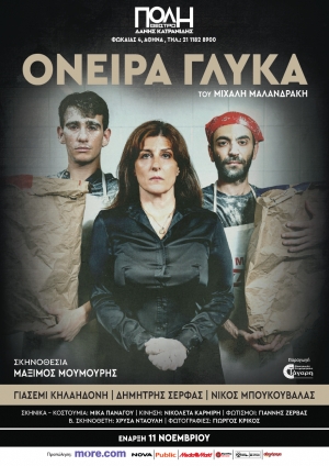 &Tau;&alpha; &laquo;Ό&nu;&epsilon;&iota;&rho;&alpha; &Gamma;&lambda;&upsilon;&kappa;ά&raquo; &tau;&omicron;&upsilon; &Mu;&iota;&chi;ά&lambda;&eta; &Mu;&alpha;&lambda;&alpha;&nu;&delta;&rho;ά&kappa;&eta; &alpha;&nu;&epsilon;&beta;&alpha;ί&nu;&omicron;&upsilon;&nu; &gamma;&iota;&alpha; 2&eta; &chi;&rho;&omicron;&nu;&iota;ά | &Sigma;&kappa;&eta;&nu;&omicron;&theta;&epsilon;&sigma;ί&alpha;: &Mu;ά&xi;&iota;&mu;&omicron;&sigmaf; &Mu;&omicron;&upsilon;&mu;&omicron;ύ&rho;&eta;&sigmaf; | Έ&nu;&alpha;&rho;&xi;&eta; 11/11 &sigma;&tau;&omicron; &theta;έ&alpha;&tau;&rho;&omicron; &Pi;&Omicron;&Lambda;&Eta; - &Delta;&Alpha;&Nu;&Eta;&Sigma; &Kappa;&Alpha;&Tau;&Rho;&Alpha;&Nu;&Iota;&Delta;&Eta;&Sigma;