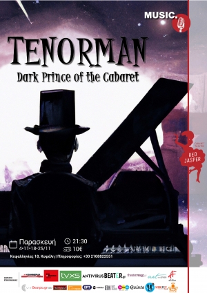 O Tenorman, Dark Prince of the Cabaret &sigma;&tau;&omicron; Red Jasper Cabaret Theatre!